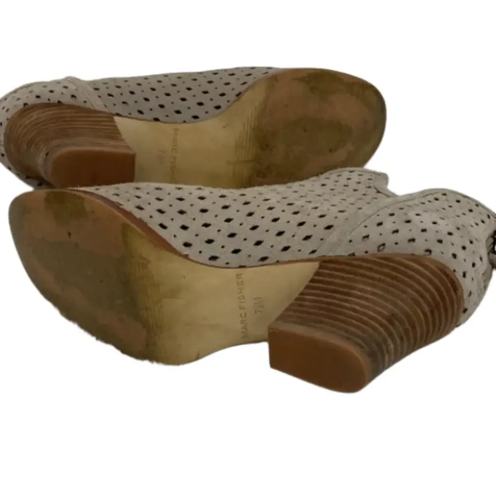 Marc Fisher Suede Booties Size 7.5 M